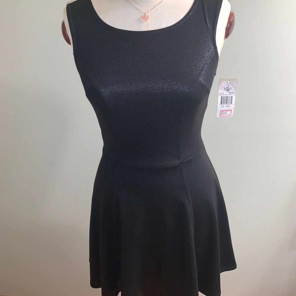 Black sleeveless dress. NWT